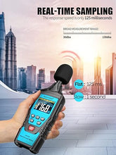 Load image into Gallery viewer, Decibel Meter spl Meter Sound Level Meter dB Meter Sound and Noise Meters Measuring 30 dB to 130 dB
