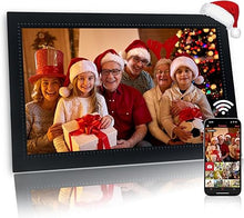 Load image into Gallery viewer, Digital Photo Frame 15.6 inch Large Smart WiFi Digital Photo Frame, 1920 x 1080 HD IPS Touch Screen Digital Frame for Photos, 32GB Large Memory, Share Photos/Videos Instantly from Anywhere
