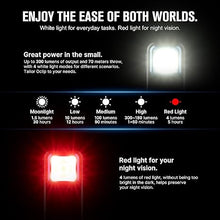 Load image into Gallery viewer, OLIGHT Oclip Rechargeable EDC Flashlight 300 Lumens Dual Light Sources Compact Pocket Clip Light, Convenient USB C Charging, Magnetic for Night Working, Cycling, Emergency, Signaling Tool (Black)
