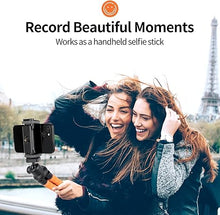 Load image into Gallery viewer, Aureday Phone Tripod, Flexible Tripod for iPhone and Android Cell Phone, Portable Small Tripod with Wireless Remote and Clip for Video Recording/Vlogging/Selfie (Orange)
