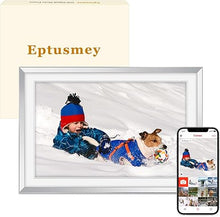 Load image into Gallery viewer, Digital Picture Frame: Built-in 32GB| WiFi Digital Photo Frame with 10.1&quot; HD Touch Display, Share Photo/Video via Frameo/USB/Micro SD, Gift for Mom, Wedding, Anniversary, Retirement
