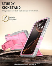 Load image into Gallery viewer, Poetic Revolution Case for iPhone 16 Pro Max 6.9 inch, [Slide Camera Cover], Full-Body Military Grade Rugged Shockproof Cover with Kickstand and Built-in-Screen Protector, Pink
