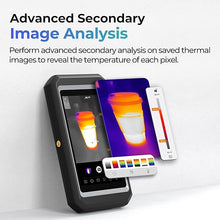 Load image into Gallery viewer, TOPDON TC003 256X192 IR Resolution 5" Touch Screen Thermal Imaging Camera with Secondary Analysis, Dual-Light Thermal Imager with Bluetooth and 2 MP Visual Camera,-4°F~1022°F
