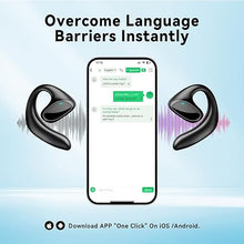 Load image into Gallery viewer, Translation Earbuds, Language Translator Device with 144 Languages &amp; Accents Online, Translator Earbuds Real Time with APP Support Music and Calling, Fit for iOS &amp; Android
