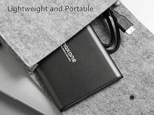 Load image into Gallery viewer, Maxone 320GB Ultra Slim Portable External Hard Drive HDD USB 3.0 for PC, Mac, Laptop, PS4, Xbox one - Charcoal Grey
