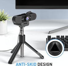 Load image into Gallery viewer, EMEET C960 Webcam with Tripod, 1080P Webcam with Microphone, Adjustable Height Mini Tripod, C960 Web Camera with Privacy Cover, Plug &amp; Play Webcam with Stand for Zoom/Skype/YouTube/FaceTime
