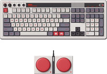 Load image into Gallery viewer, 8BitDo Retro 108 Mechanical Keyboard with 108 Keys and Integrated Numpad, Bluetooth/2.4G/USB-C Hot Swappable Wireless Gaming Keyboard for Windows and Android - N Edition
