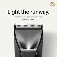 Load image into Gallery viewer, MANSCAPED® The Lawn Mower® 4.0, Electric Groin Hair Trimmer, Replaceable SkinSafe® Ceramic Blade Heads, Waterproof Wet/Dry Clippers, Rechargeable, Wireless Charging, Male Hygiene Grooming Razor
