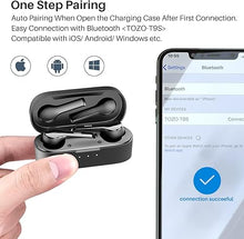Load image into Gallery viewer, TOZO T9S 2022 Version True Wireless Earbuds 4 Mic Environmental Noise Canceling Call Headphone,Long Endurance Bluetooth 5.3 IPX7 Waterproof Built-in Mic Headset
