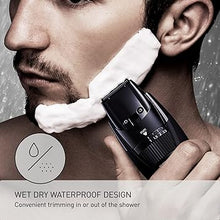 Load image into Gallery viewer, Panasonic Cordless Men&#39;s Beard Trimmer With Precision Dial, Adjustable 19 Length Setting, Rechargeable Battery, Washable - ER-GB42-K (Black)
