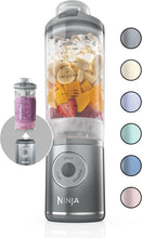 Load image into Gallery viewer, Ninja Blast Max, Portable Blender + Twist &amp; Go, Personal Blender, Ninja Blender, Smoothie, Blend, Ice Crush, 3 Programs, Cordless, 22 oz removable Vessel, Dishwasher Safe, Leakproof, Silver, BC251SL
