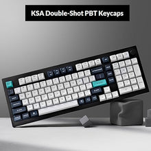 Load image into Gallery viewer, Keychron Q5 Max 96% Layout Full-metal Custom Wireless Mechanical Keyboard With Knob, QMK/VIA Programmable 1000Hz 2.4 GHz/Bluetooth/Wired RGB Backlit for Mac Windows, Gateron Banana Switch-Carbon Black
