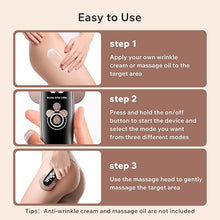 Load image into Gallery viewer, Depsoul Cordless Body Massager - Handheld Cellulite Massager with 4 Modes for Belly, Arm, Waist, Leg
