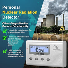 Load image into Gallery viewer, GQ GMC-300S Digital Nuclear Radiation Detector Monitor Meter Geiger Counter Radiation Dosimeter
