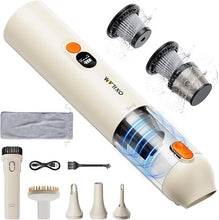 Load image into Gallery viewer, OXILAM 4 in 1 Car Vacuum - Handheld Vacuum 14000PA High Power, Portable Cordless Small Vacuum, Blow &amp; Suction 2 in 1, Up to 30 Mins Runtime, Multi-Nozzles, Vacuum Cleaner for Home, Pet, Car, Office
