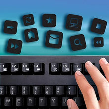 Load image into Gallery viewer, Adesso AKB-425UB - Easytouch Rackmount USB Touchpad Keyboard, Black
