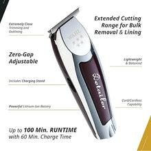 Load image into Gallery viewer, Wahl Professional Cordless Detailer Li, T-Wide Blade, Lithium-Ion Battery, 100-Minute Run Time
