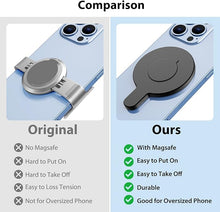 Load image into Gallery viewer, for DJI OM 6 Magsafe Adapter Clamp, Compatible with Gimbal Stabilizer DJI Osmo Mobile 6, Also fits for DJI OM 5 4 SE
