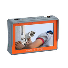 Load image into Gallery viewer, CCTV Camera Tester Monitor IV5 5inch 8MP AHD TVI CVI CVBS Portable CCTV Testing PTZ
