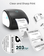 Load image into Gallery viewer, Shipping Label Printer Bluetooth - Thermal Shipping Label Printer Prints Clearly and Easy to Connect, Shipping Label Printer 4x6 for Small Business, Compatible with Amazon Etsy UPS USPS
