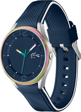 Load image into Gallery viewer, Lacoste Ollie Men&#39;s 3H Quartz Silicone Wristwatch - Water Resistant up to 5ATM/50 Meters, A Cool and Contemporary Choice for Him, 44mm
