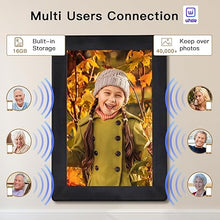 Load image into Gallery viewer, Uhale 10.1-inch digital photo frames Built-in 1280×800 IPS HD Touch Screen?16GB storage?Gravity sensor,Digital Picture frame Send photos and videos via the free “Uhale” App—Home Decorations/Gift Guide
