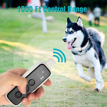 Load image into Gallery viewer, Bousnic Shock Collar for Dogs - Waterproof Rechargeable Dog Electric Training Collar with Remote for Small Medium Large Dogs with Beep, Vibration, Safe Shock Modes (8-120 Lbs) (Grey)
