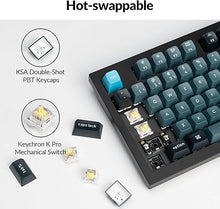 Load image into Gallery viewer, Keychron Q5 Pro Wireless QMK/VIA Mechanical Keyboard, 96% Layout Programmable Knob Full Aluminum Double-Gasket Design, Hot-swappable K Pro Banana Switch for Mac Windows Linux - Black
