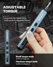 Load image into Gallery viewer, 68-in-1 Electric Precision Screwdriver Set - Mini Cordless Repair Tool for Eyeglasses, Laptops, Console - 5 Torque Settings, Magnetic Case, Torx &amp; Phillips Bits
