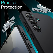 Load image into Gallery viewer, JETech Slim Fit Case for Samsung Galaxy S25+ / S25 Plus 5G, Camera Lens Full Protection, Soft TPU Thin Protective Phone Cover with Matte Finish, Shockproof (Black)
