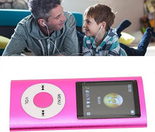 Load image into Gallery viewer, MP3 Player, Digital Music Player, Lossless Music Player with Slim Classic Digital LCD 1.8 Screen, Mini USB Port, Bluetooth &amp; Metal Body for Students Running, Walking
