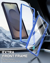 Load image into Gallery viewer, Poetic Guardian Case for Samsung Galaxy S25 Ultra 5G 6.9" (2025) [20 FT Mil-Grade Drop Tested], Built-in Screen Protector [Work with Fingerprint ID], Full Body Rugged Shockproof Case, Blue/Clear
