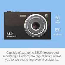 Load image into Gallery viewer, Digital Camera for Teens, 4K Kids Camera Autofocus with 32GB SD Card 16X Zoom,Cameras for Photography Compact Point and Shoot Camera for Teen Boy Girl Kids Camera Beginner
