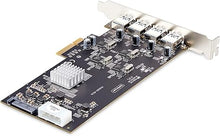 Load image into Gallery viewer, StarTech.com 4-Port USB PCIe Card, USB 3.2 5Gbps, PCI Express Card with 4X Independent USB Controllers, 4X USB-A Ports
