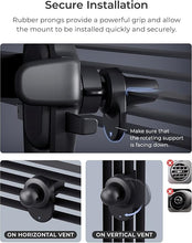 Load image into Gallery viewer, iOttie Easy One Touch 6 Air Vent Car Phone Mount - Universal Cell Phone Holder for iPhone, Google, Samsung, Moto, Huawei, Nokia, LG, and All Other Smartphones
