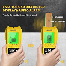 Load image into Gallery viewer, Stud Finder Wall Stud Detector 7 in 1 Electronic Wood Sensor Beam Finder Multifunctional Wall Scanner with Digital LCD Display &amp; Sound Warning Moisture Meter Temperature Detection
