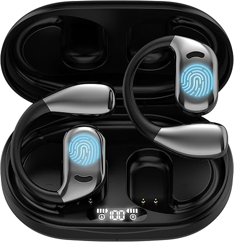 Language Translator Earbuds, 3-in-1 Translator Earbuds 144 Languages & Accents, Translation Device Translation Earbuds in Real Time fit iOS & Android, Black