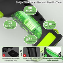 Load image into Gallery viewer, Symcode Bluetooth 2D QR Barcode Scanner with Charging Stand,Industrial Dustproof and Waterproof 3 in 1 Compatible with Bluetooth &amp; 2.4GHz Wireless &amp; Wired Connection with Vibration Alert Green
