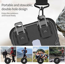 Load image into Gallery viewer, CCSmall for Apple iPhone 16 Pro Case Crossbody Compatible for MagSafe, Military-Grade Protection Adjustable Lanyard Case wiht Kickstand &amp; Slide Camera Cover for iPhone 16 Pro JZ Blue
