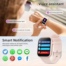 Load image into Gallery viewer, Smart Watch(Answer/Make Call), 1.85&quot; HD Smartwatch for Women, 2024 Fitness Activity Tracker with Multiple Sport Modes/Pedometer, Alexa Built-in Smart Watches for Women Android iOS Phones Compatible
