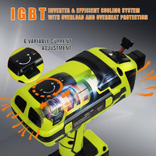 Load image into Gallery viewer, 110V 120Amp Welding Machine Handheld Portable ARC Welder Gun Hand Held Welder Machine with Digital Display IGBT Inverter 6 Variable Current Adjustment for 1/16&#39;&#39;-1/8&#39;&#39; Welding Rods
