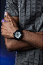 Load image into Gallery viewer, Citizen Men's Eco-Drive Star Wars Death Star Black IP Stainless Steel Watch, 3-Hand, Luminous,41mm (Model: BJ6539-50W)

