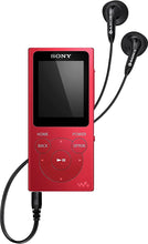 Load image into Gallery viewer, Sony NWE394/R 8GB Walkman MP3 Player (Red)
