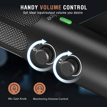 Load image into Gallery viewer, FIFINE XLR/USB Podcast Dynamic Microphone for Streaming, Studio XLR Microphone, PC Streamer Mic All Metal with Mute Button, Headphone Jack, for Vocal Voice Over Music Recording-AmpliTank Tank3
