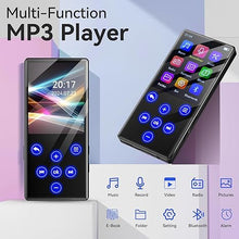 Load image into Gallery viewer, Fohil 128GB MP3 Player with Bluetooth 5.0, Portable Digital Music Player with HiFi Sound, 2.4&quot; Screen MP3 Player Built-in HD Speaker Support FM Radio Voice Recorder E-Book TF Card
