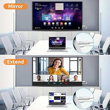 Load image into Gallery viewer, Wireless HDMI Transmitter and Receiver 4K, 2.4G/5G Plug &amp; Play Portable Wireless HDMI Extender Kit for Streaming Video and Audio to Monitor from Laptop/PC/TV Box/Projector
