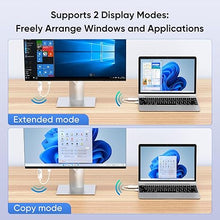 Load image into Gallery viewer, Wireless HDMI Transmitter and Receiver 100ft/30m,4K Decode 1080P Output Wireless HDMI,2.4G/5G Plug&amp;Play Portable HDMI Wireless,for Streaming Video and Audio to Monitor from Laptop/TV Box
