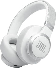 Load image into Gallery viewer, JBL Live 770NC - Wireless Over-Ear Headphones with True Adaptive Noise Cancelling with Smart Ambient, Up to 65 Hours of Battery Life, Comfort-fit Fabric Headband &amp; Carrying Pouch (White)
