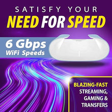 Load image into Gallery viewer, D-Link AX6000 WiFi 6 Mesh Router | Contemporary Design | High-Performance | Feature Rich | AI Enabled | Parental Controls | Covers up to 3000+ sq. ft | Expandable Mesh (M60)
