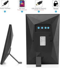 Load image into Gallery viewer, Digital Picture Frame WiFi Digital Photo Frame Kimire Full HD 1366x768 IPS Touch Screen, 16GB Storage, Auto-Rotate, Support Micro Slot, Sleep Mode, Share Photos and Videos via APP(10 inch, Black)
